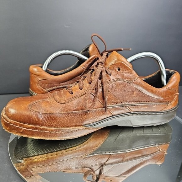 Rockport ITravel Men’s Casual Shoes Size 9.5 Brown Leather Lace Up Nice Pair - Picture 9 of 14